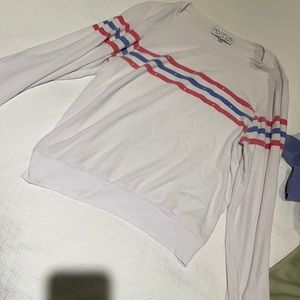Wildfox sweater red white and blue size small